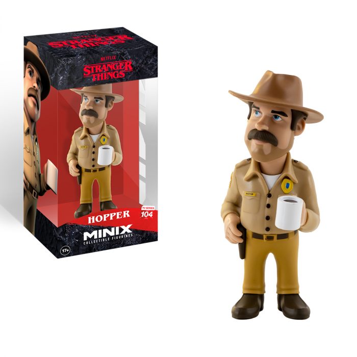 MINIX Stranger Things Hopper (pack de 6 pièces)