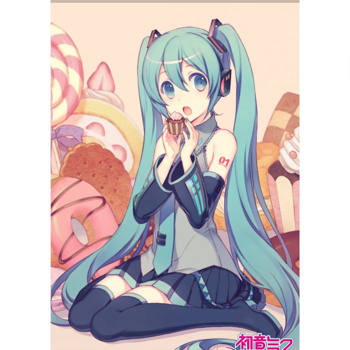 Wallscroll Hatsune Miku Cupcake
