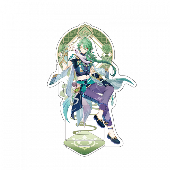 PRECO LIVRAISON SEPTEMBRE - Figurine Acrylique Genshin Impact Liyue Theme Series: Baizhu - 14cm