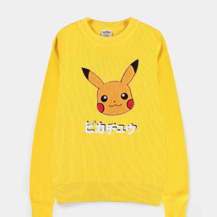 PRECO FIN OCTOBRE 24- Pull de Noël Pikachu Face