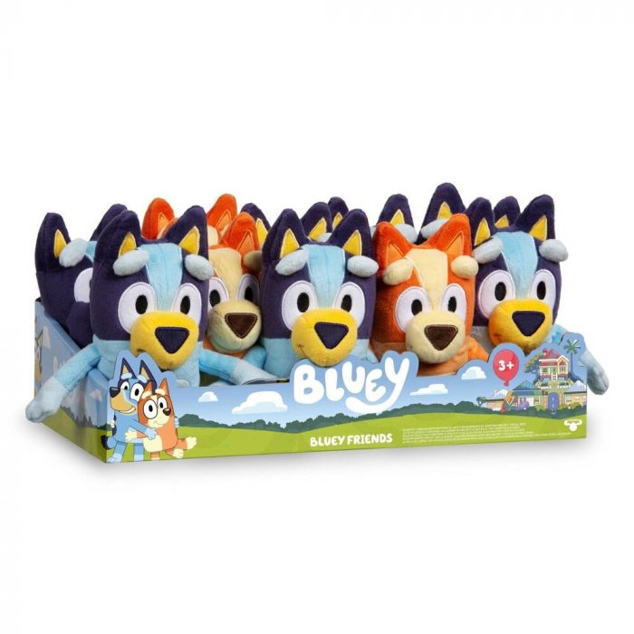Pack 10 Peluches Bluey