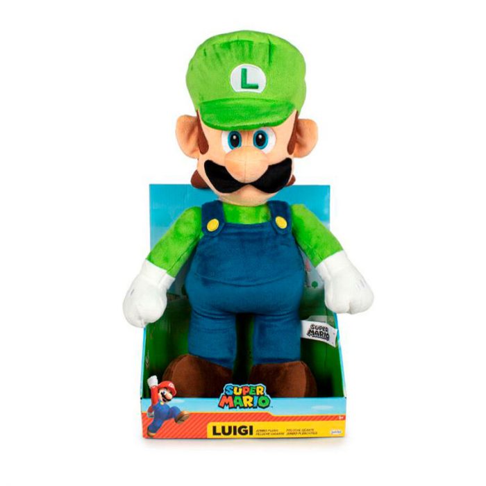 Peluche Nintendo Super Mario (Luigi) avec Display 50cm