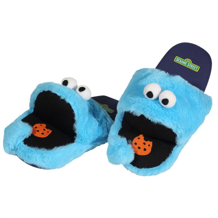 Chaussons Cesame Street Cookie Monster